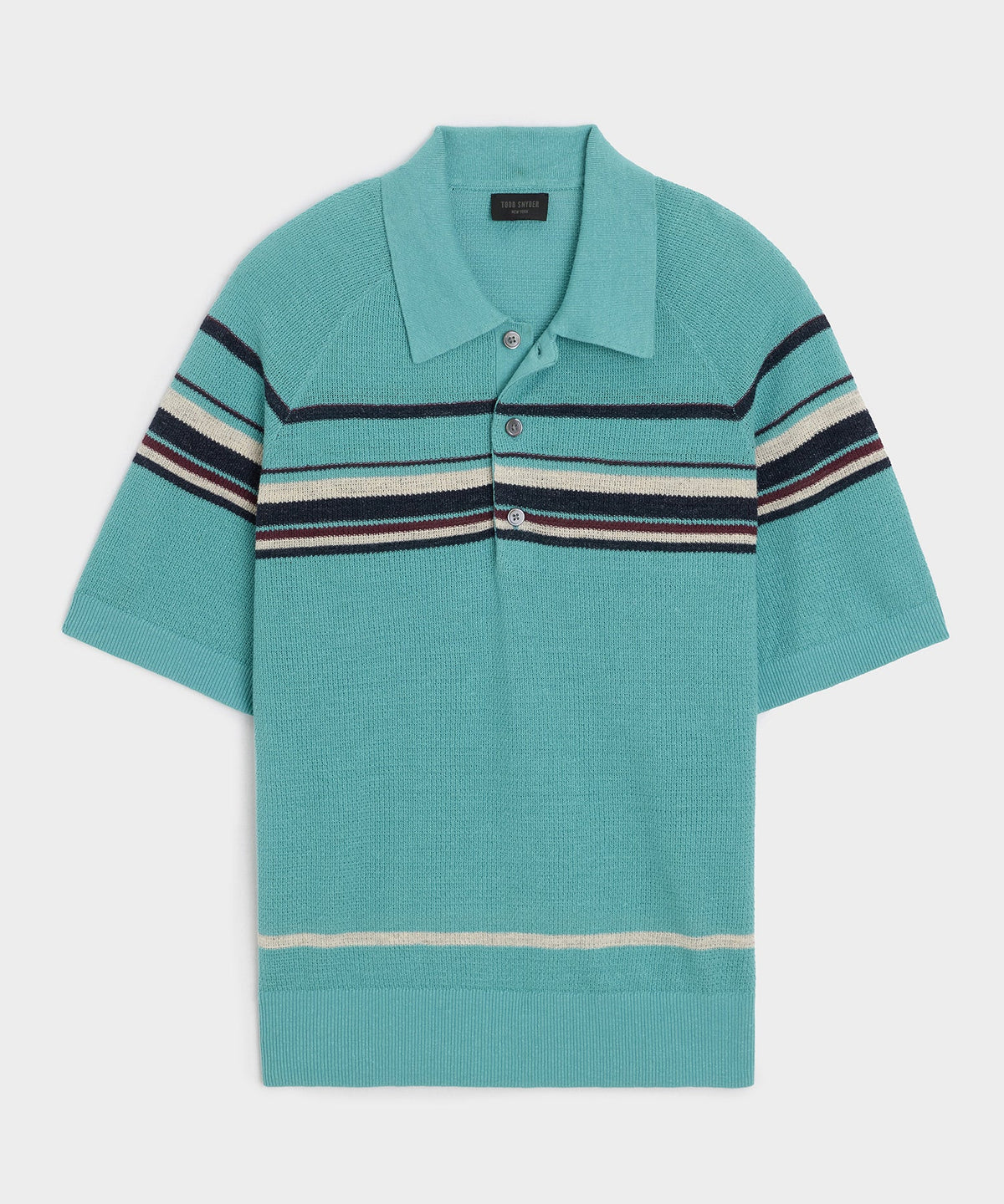Clemente Sweater Polo - Blue Ridge