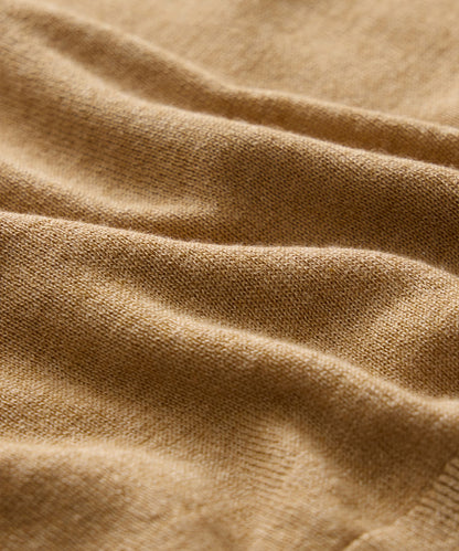 Silk-Cashmere Crewneck Sweater - Beach Walk