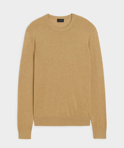 Silk-Cashmere Crewneck Sweater - Beach Walk