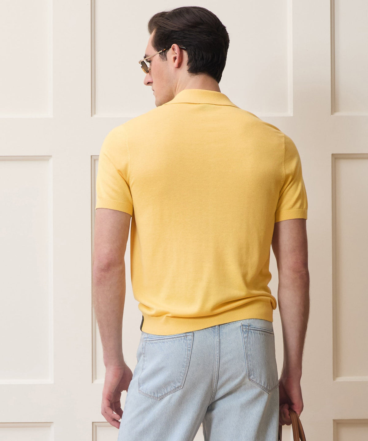 Silk-Cashmere Montauk Sweater Polo - Craspedia