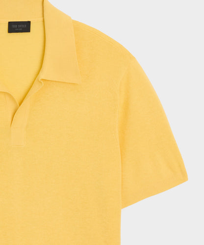 Silk-Cashmere Montauk Sweater Polo - Craspedia