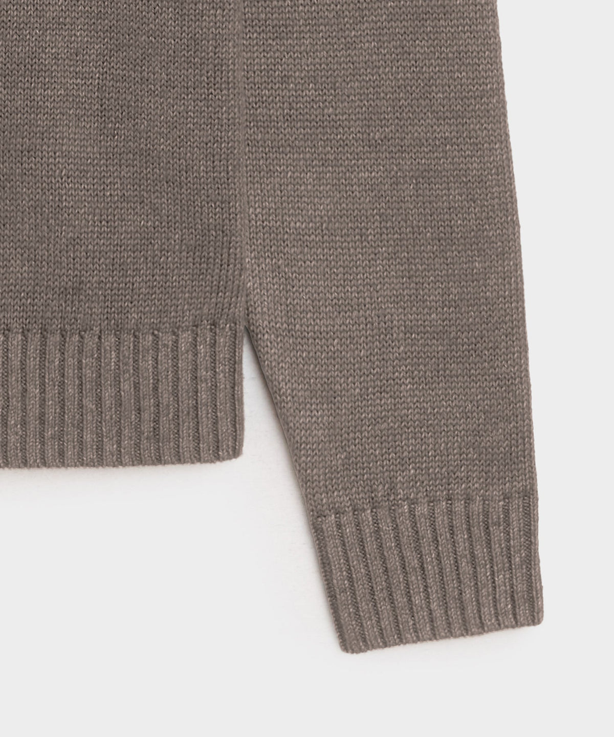 Linen Crewneck Sweater - Weathered Timber