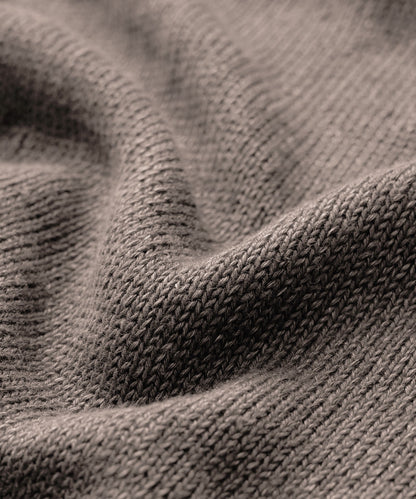 Linen Crewneck Sweater - Weathered Timber