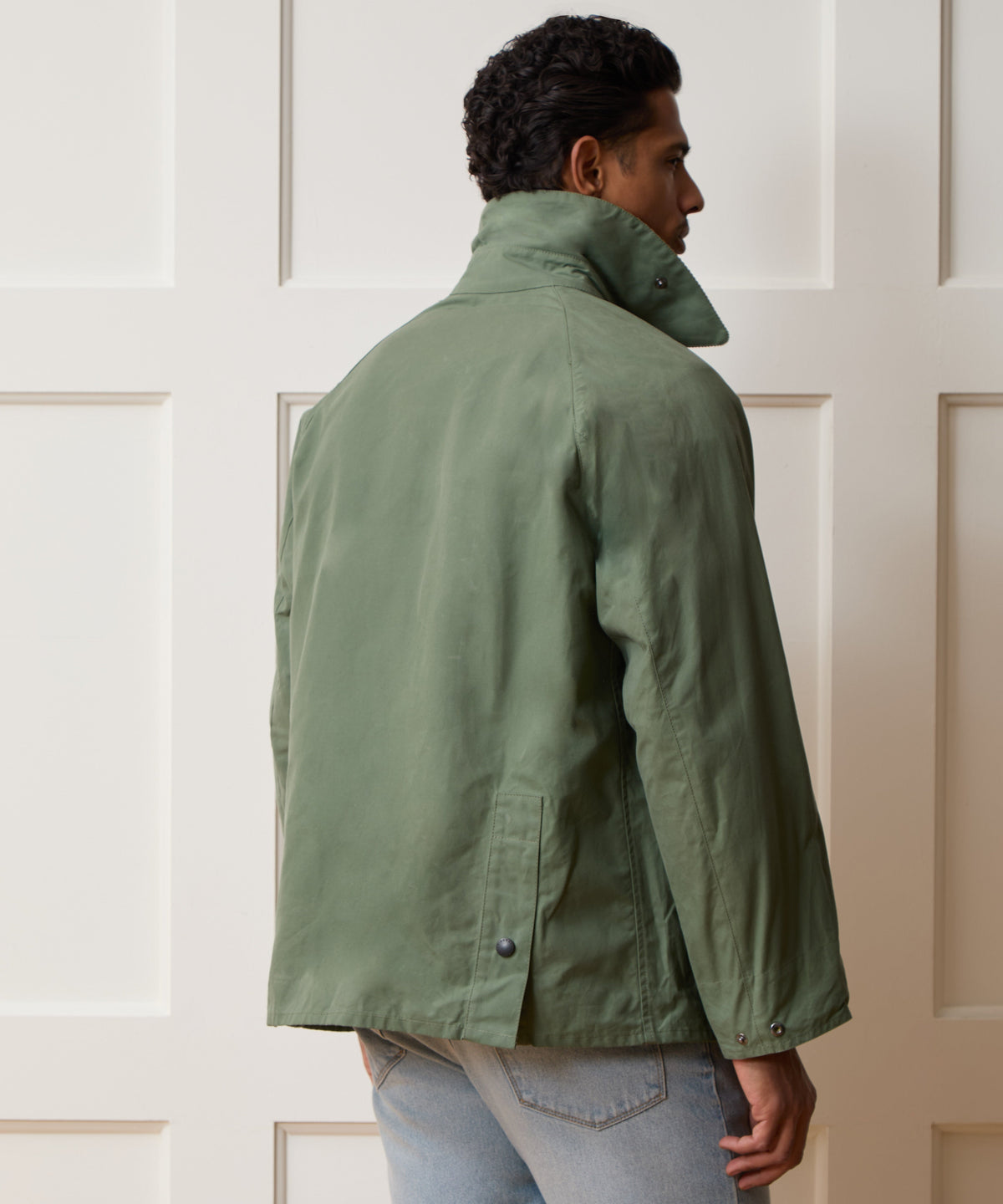 Barbour Bedale Jacket - Oak Moss