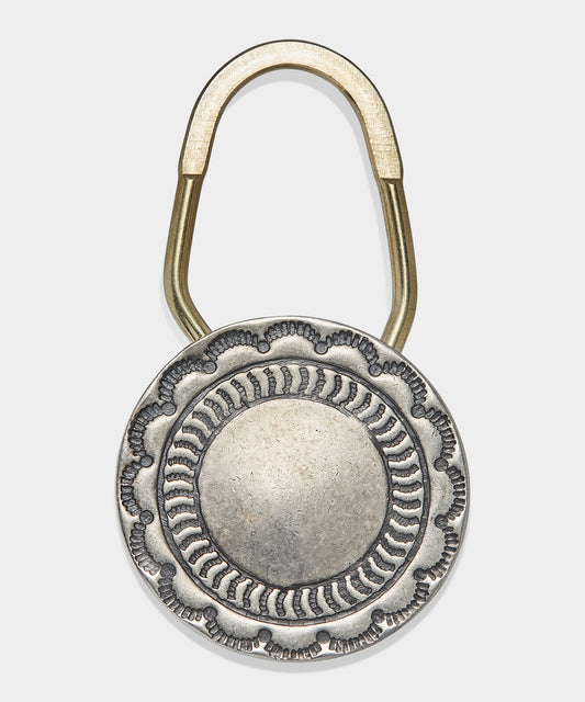 Yuketen Concho Key Chain - Silver