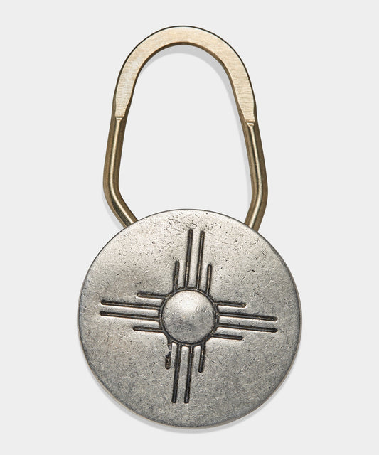 Yuketen Concho Key Chain - Silver