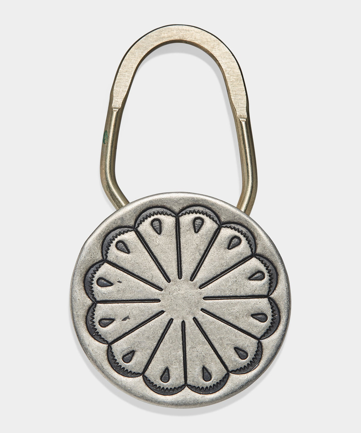 Yuketen Concho Key Chain - Silver