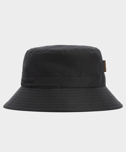 Barbour Waxed Bucket Hat - Black