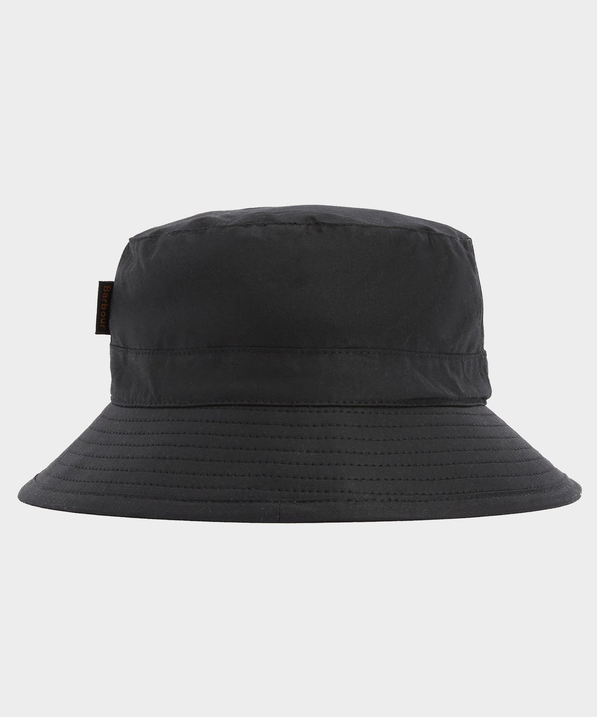 Barbour Waxed Bucket Hat - Black