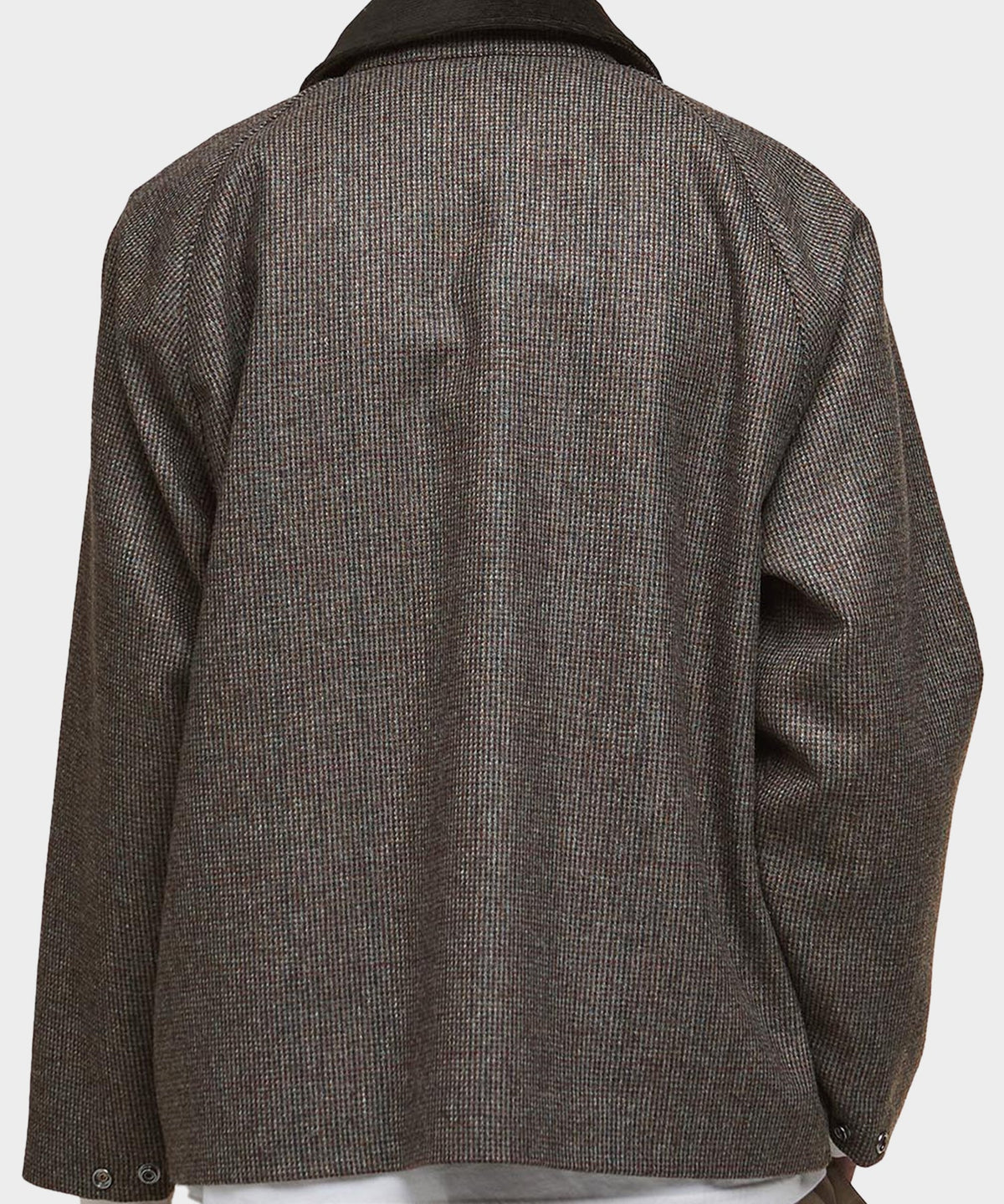 Barbour Editor Wool Jacket - Olive