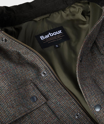 Barbour Editor Wool Jacket - Olive