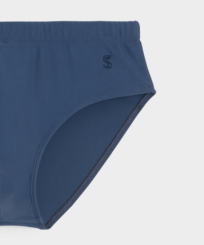 Mykonos Swim Brief - Faded Indigo