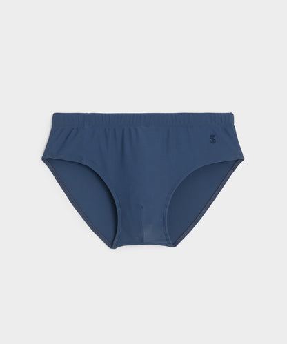 Mykonos Swim Brief - Faded Indigo