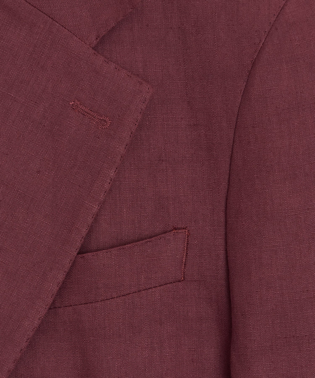 Italian Linen Sport Coat - Wine