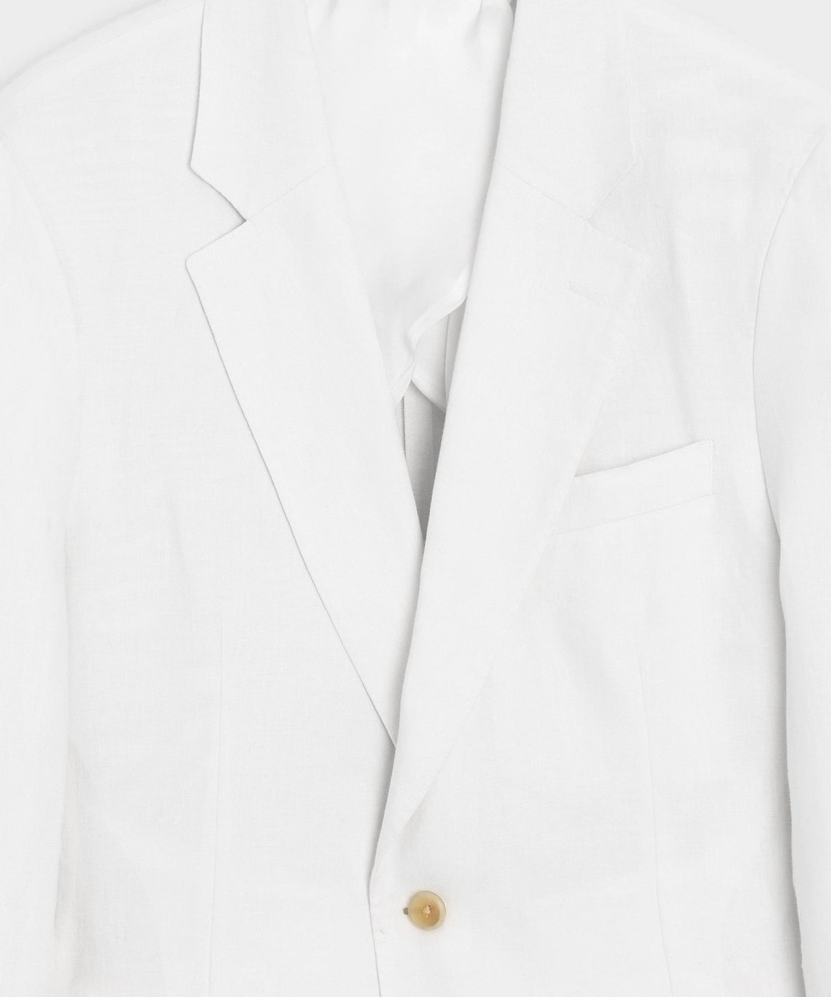 Italian Linen Sutton Jacket - White