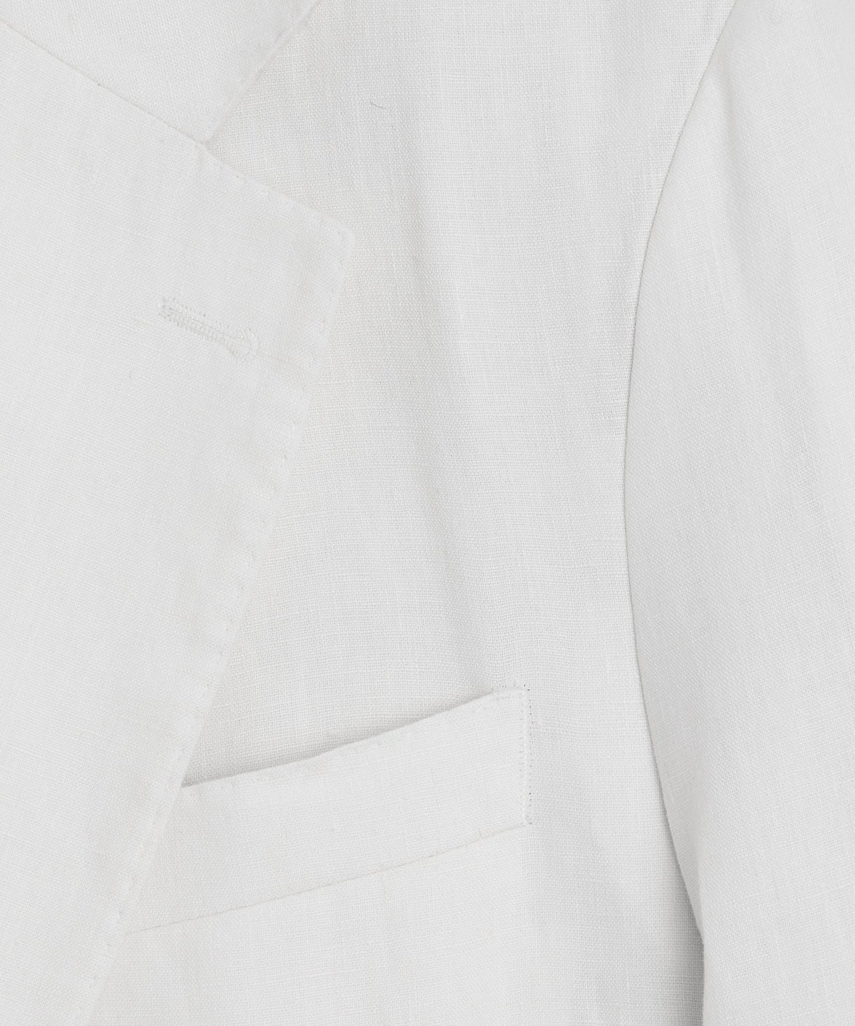 Italian Linen Sutton Jacket - White