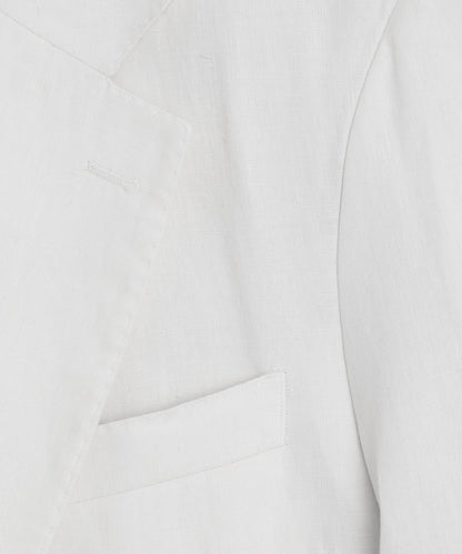 Italian Linen Sutton Jacket - White