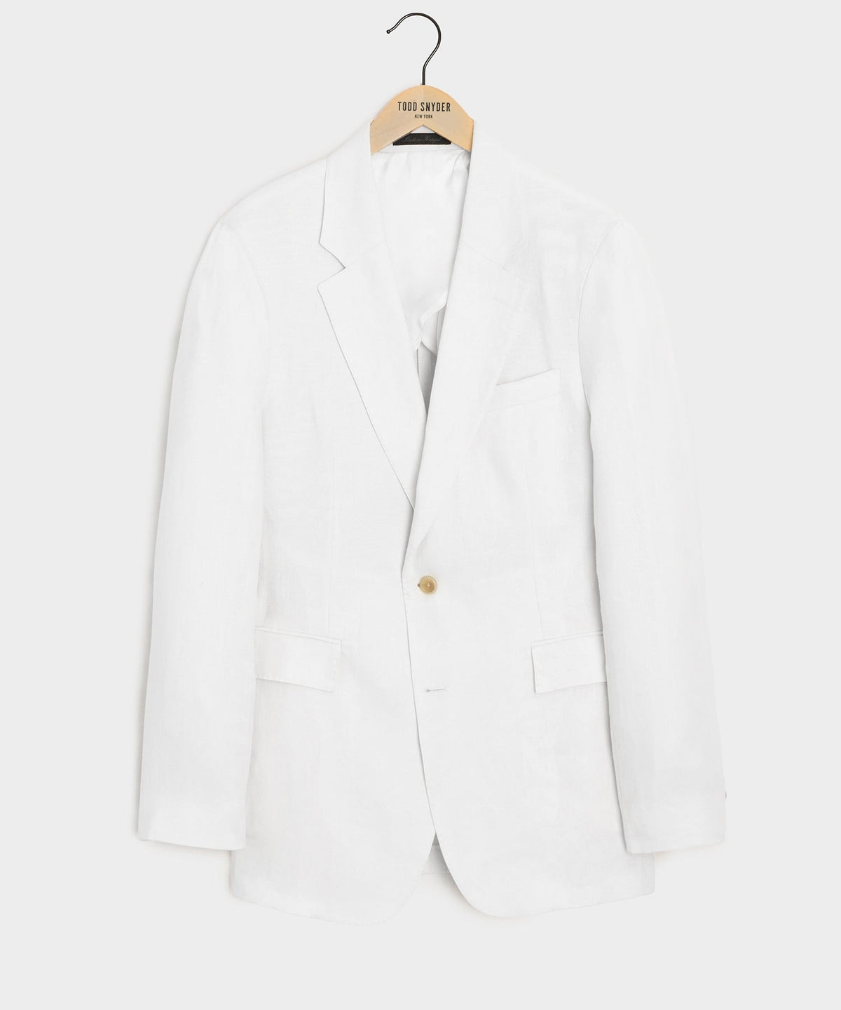 Italian Linen Sutton Jacket - White