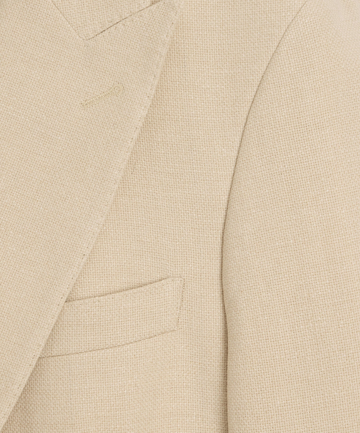 Italian Linen-Cotton Madison Jacket - Birch