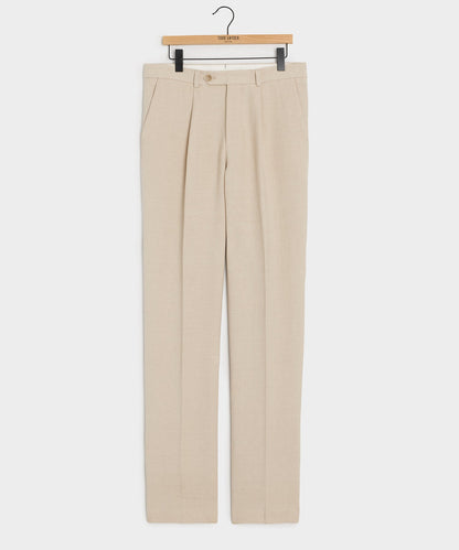 Italian Linen-Cotton Madison Trouser - Birch