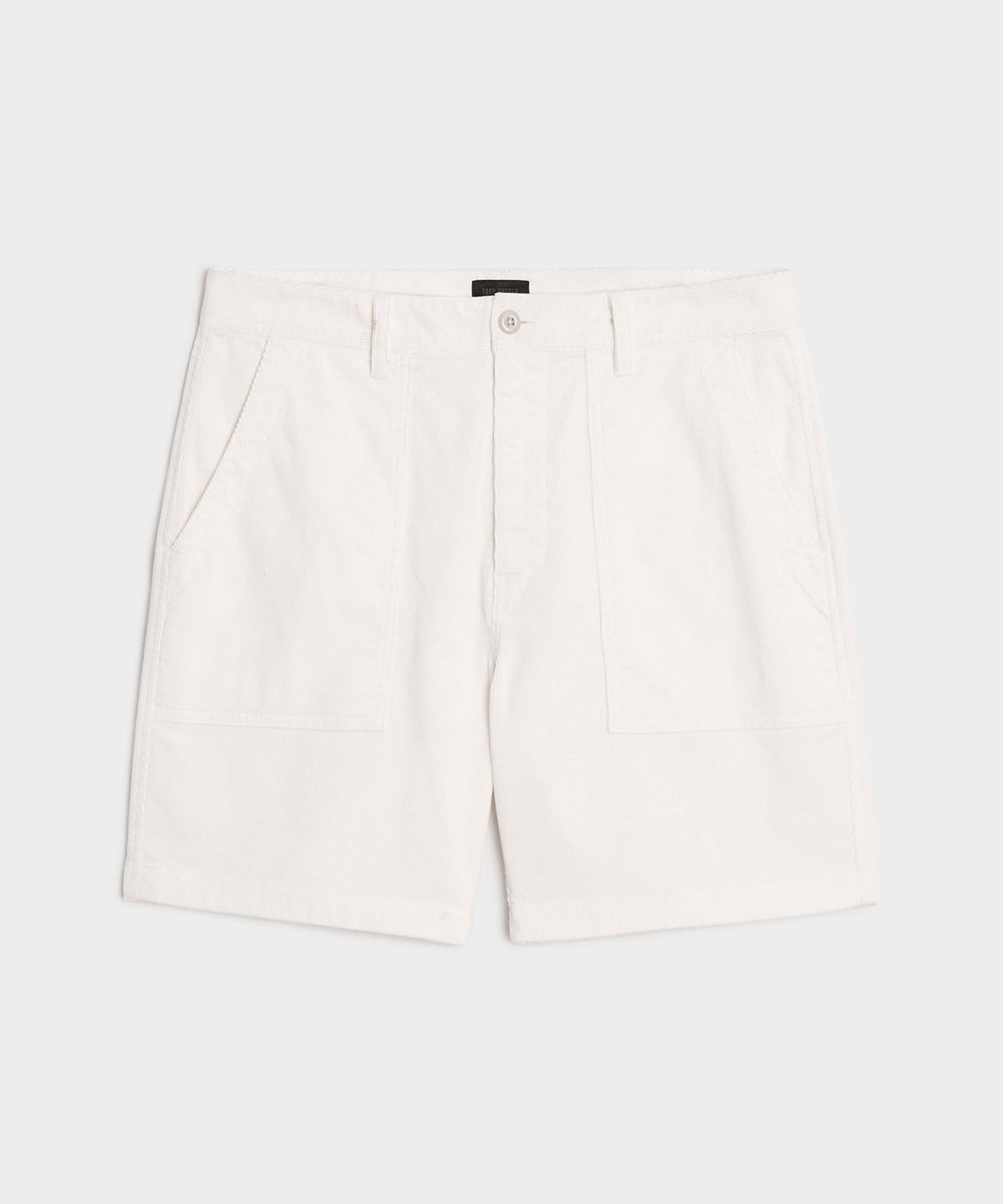 7" Corduroy Camp Short - Bisque