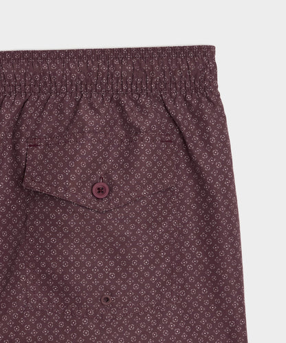 5" Montauk Swim Trunk - Merlot