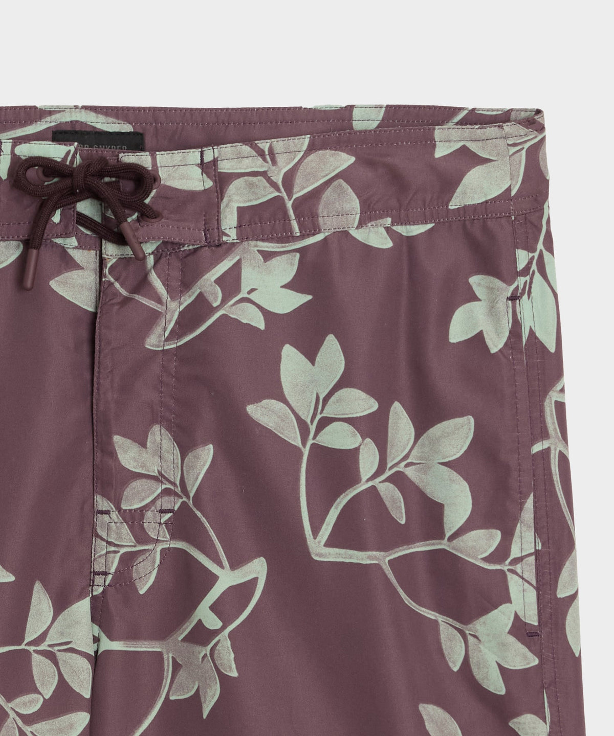 7" Boardshort - Burgundy