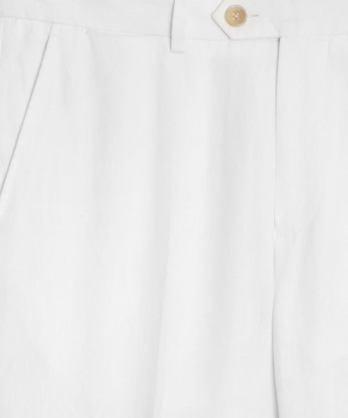 Italian Linen Sutton Trouser - White