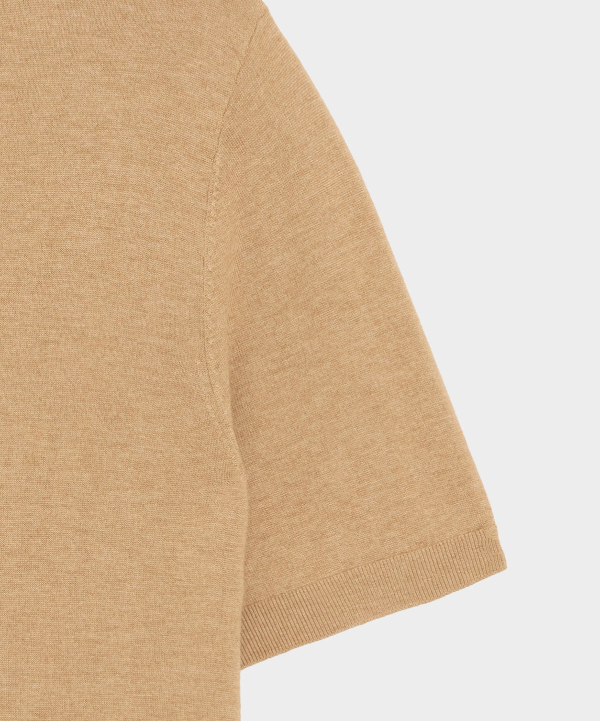 Silk-Cashmere Sweater Tee - Beach Walk