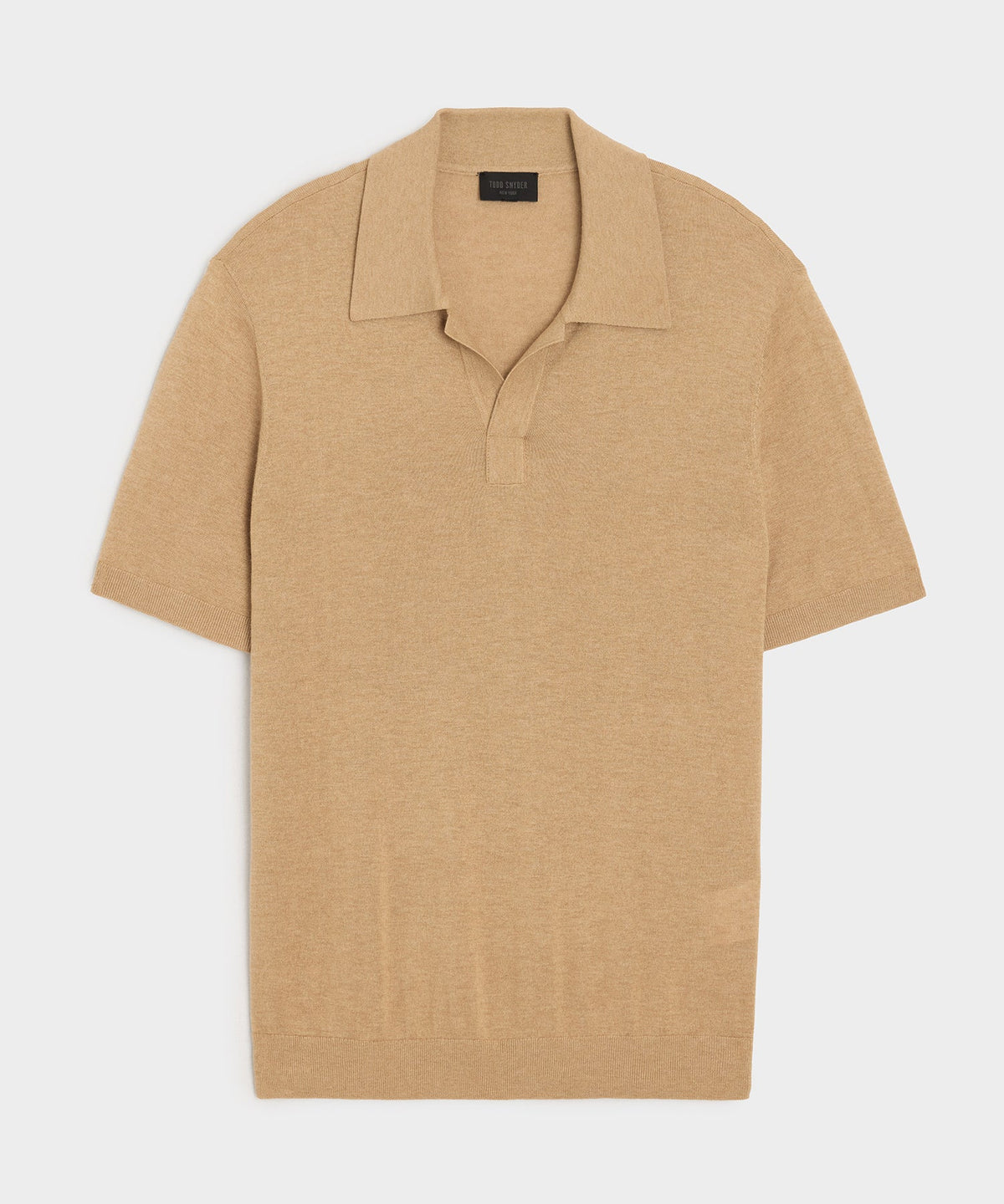 Silk-Cashmere Montauk Sweater Polo - Beach Walk