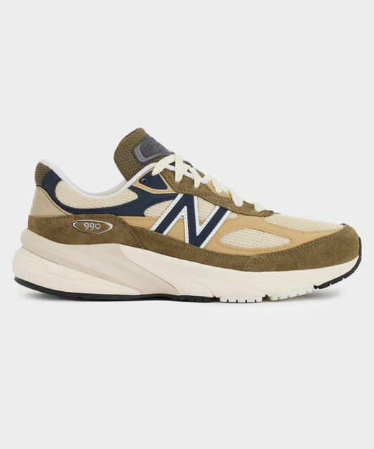 New Balance Made in USA U990v6 Sneaker - Olive