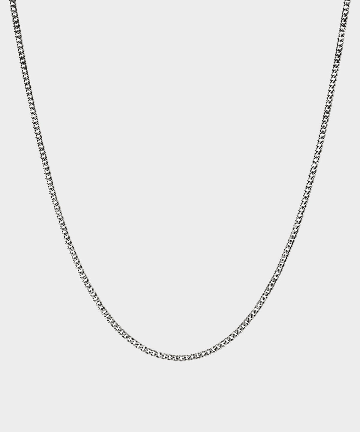John Hardy Curb Chain Necklace - Silver