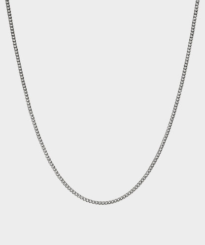 John Hardy Curb Chain Necklace - Silver