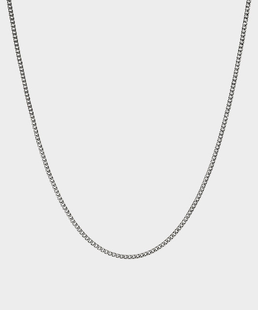 John Hardy Curb Chain Necklace - Silver