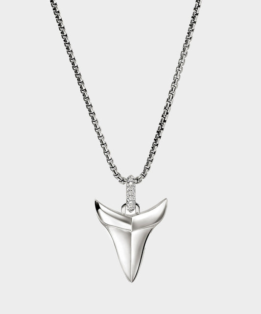 John Hardy Diamond Sterling Silver Talismans Necklace - Silver