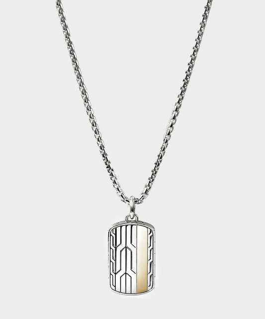 John Hardy 14K Gold Icon 50 Pendant Necklace - Gold