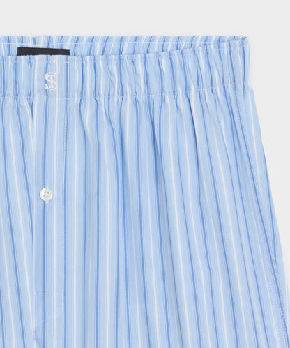 Portuguese Cotton Boxers - Blue Tide