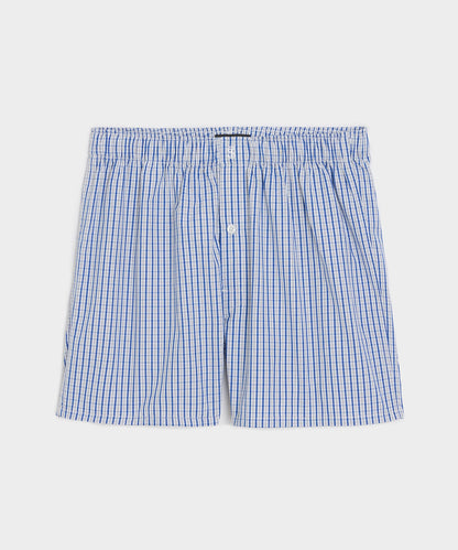 Portuguese Cotton Boxers - Navy