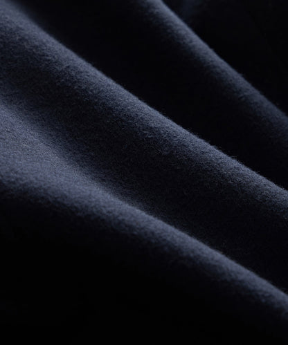 Italian Wool-Cashmere Peacoat - Navy