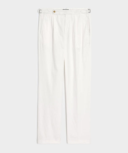 Italian Corduroy Side Tab Trouser - Birch