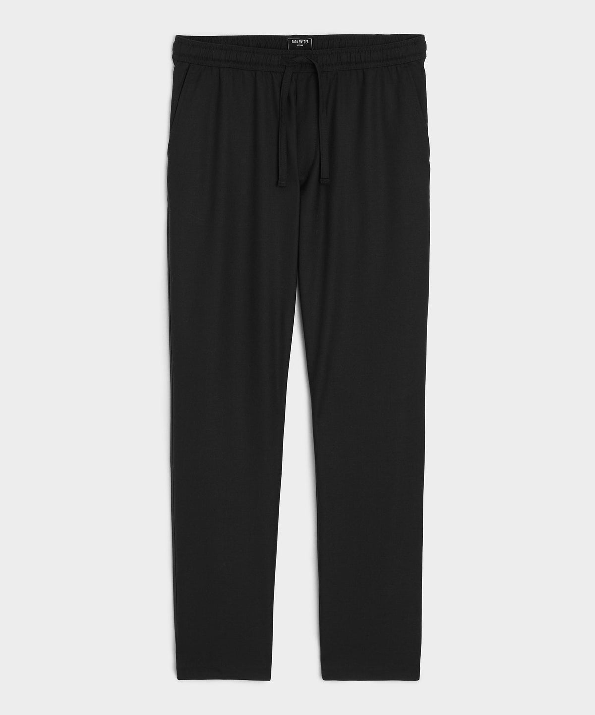 Wool Leisure Trouser - Black