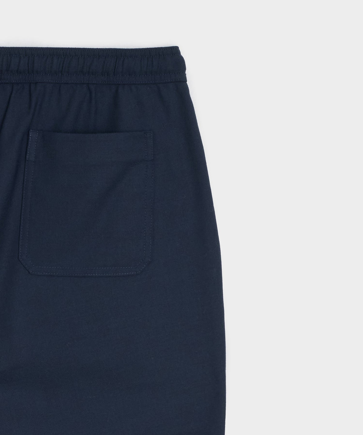 Wool Leisure Trouser - Navy
