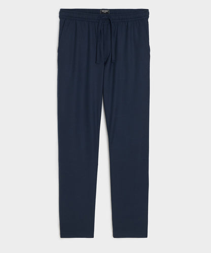Wool Leisure Trouser - Navy