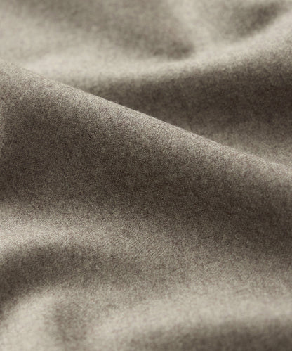 Italian Flannel Gurkha Trouser - Taupe