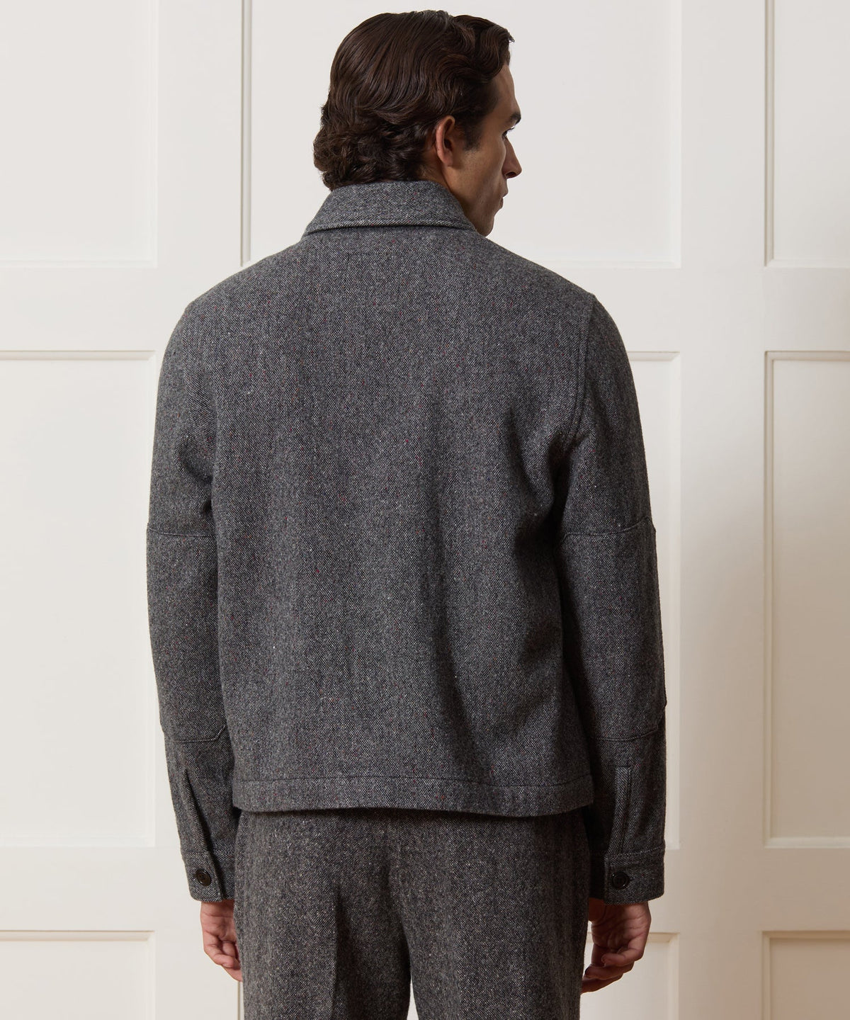 Donegal Military Overshirt - Charcoal