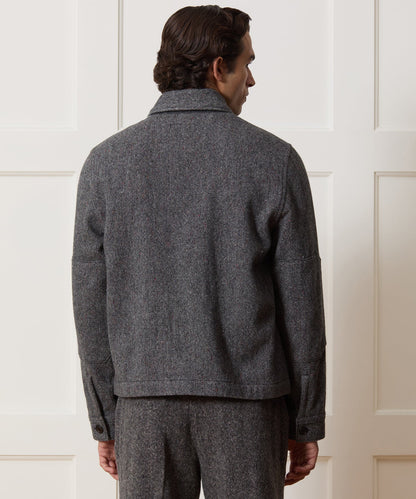 Donegal Military Overshirt - Charcoal