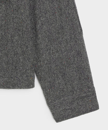 Donegal Military Overshirt - Charcoal