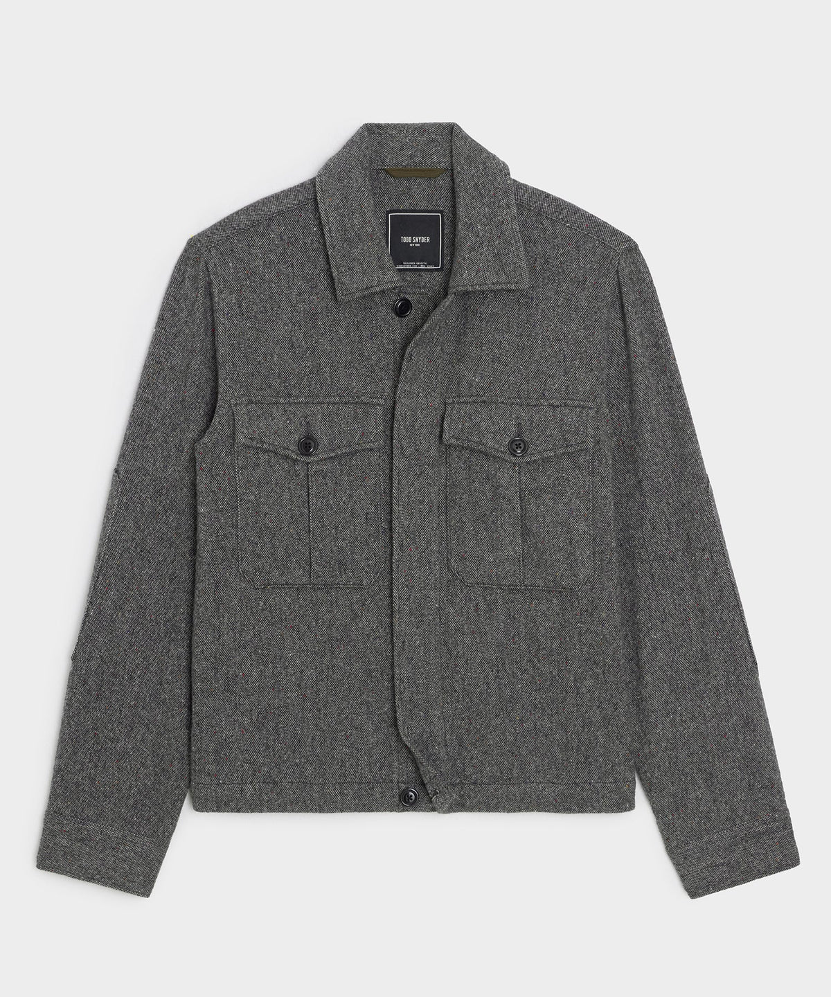 Donegal Military Overshirt - Charcoal