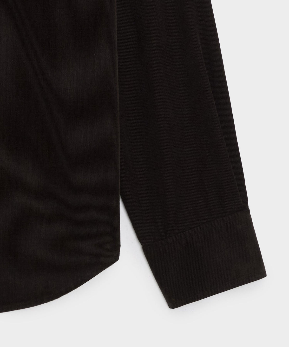 Corduroy Western Shirt - Caviar