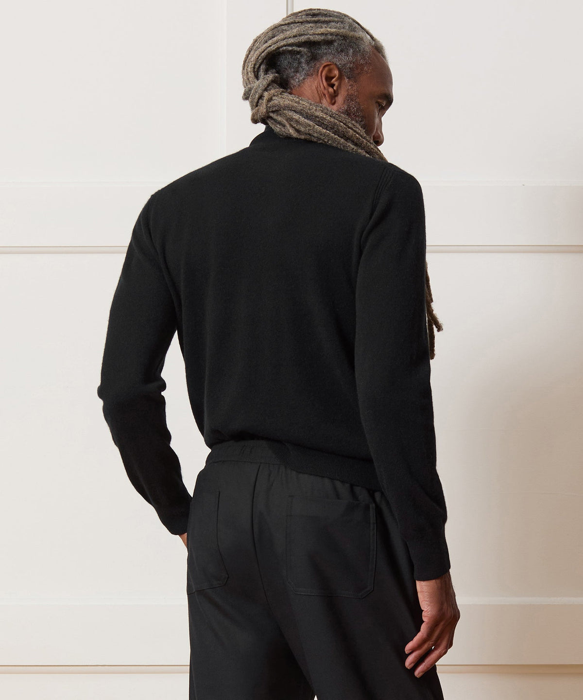 Cashmere Turtleneck - Black